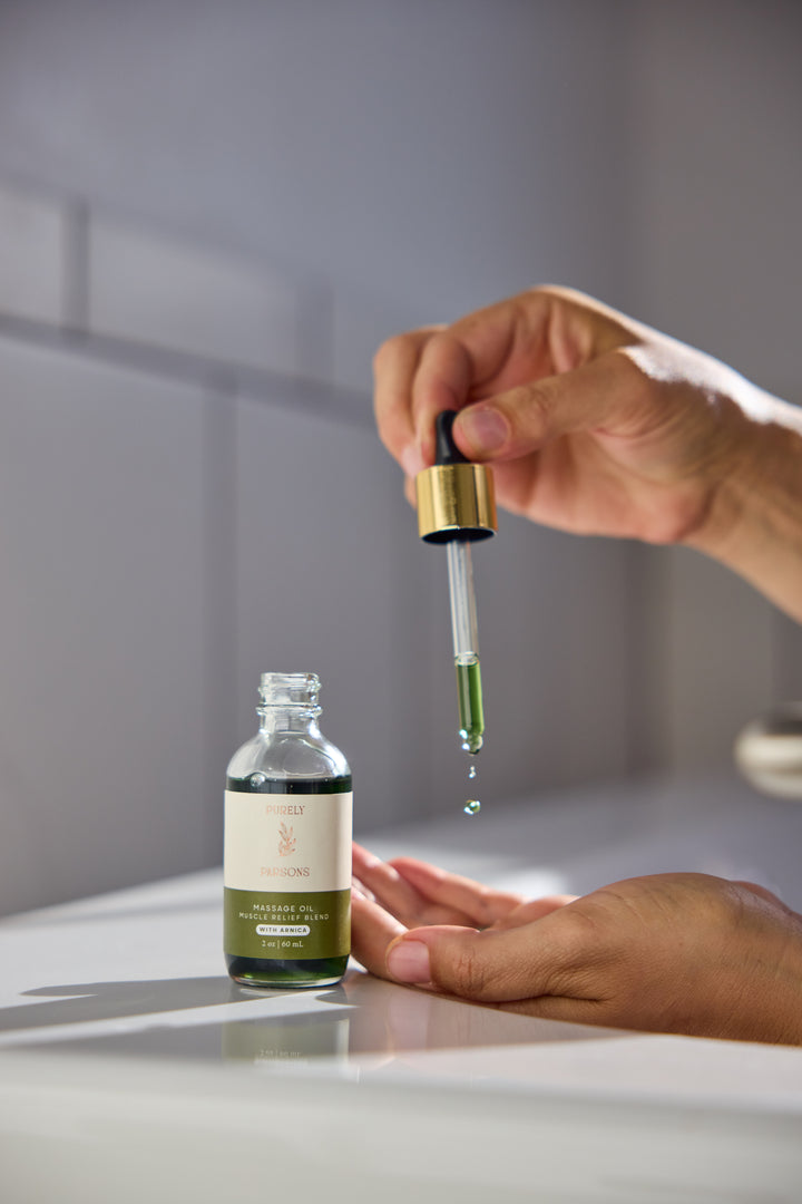Massage Oil Muscle Relief Blend with Arnica