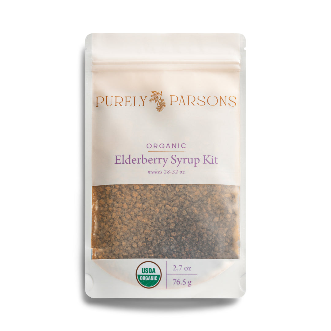 Organic Elderberry Syrup Kit