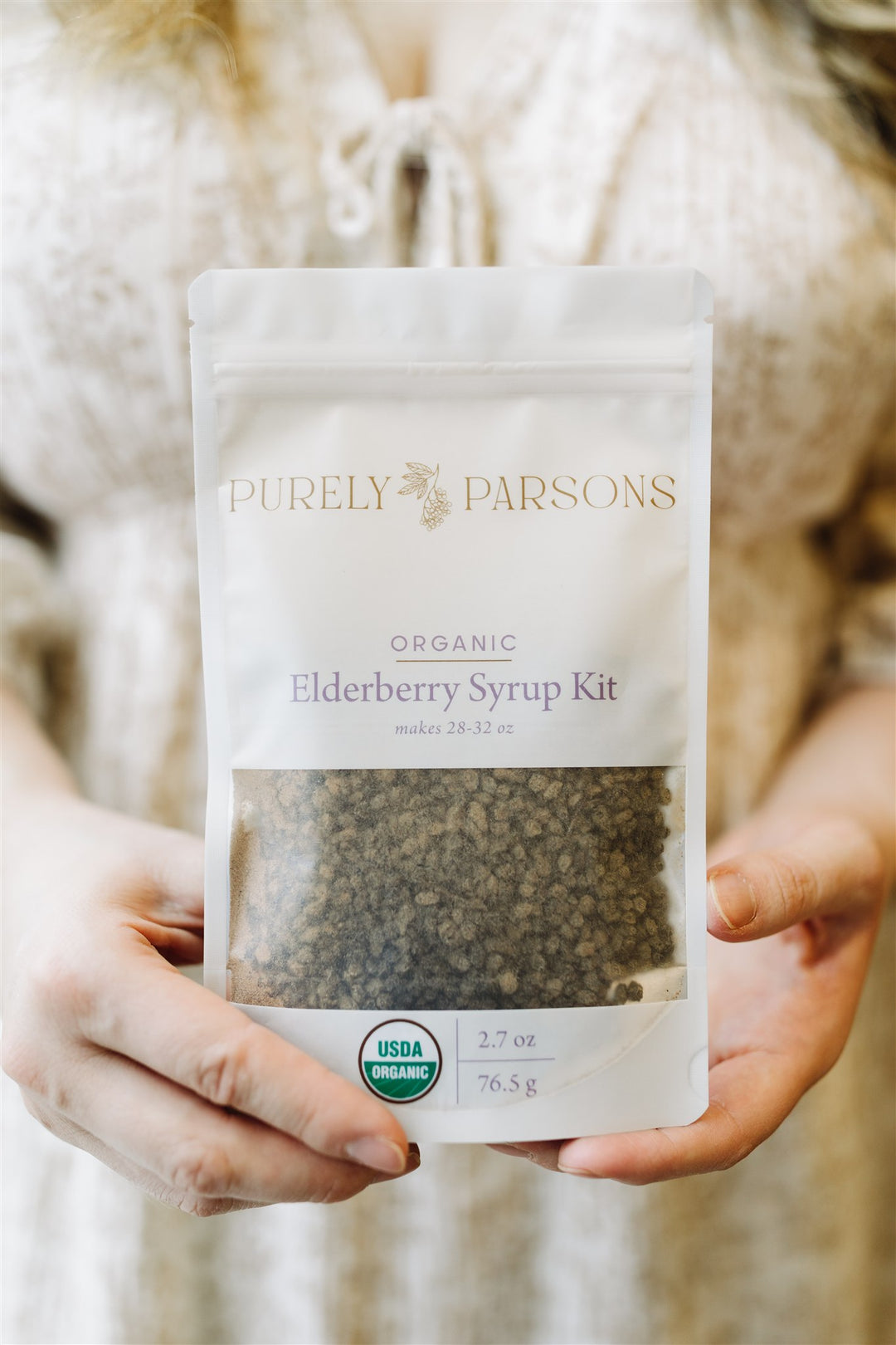 Organic Elderberry Syrup Kit