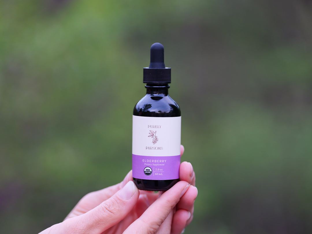 Organic Elderberry Syrup